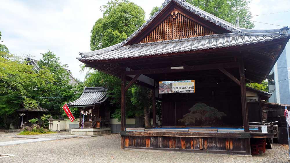 北野神社の能舞殿
