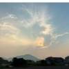 朝日と……